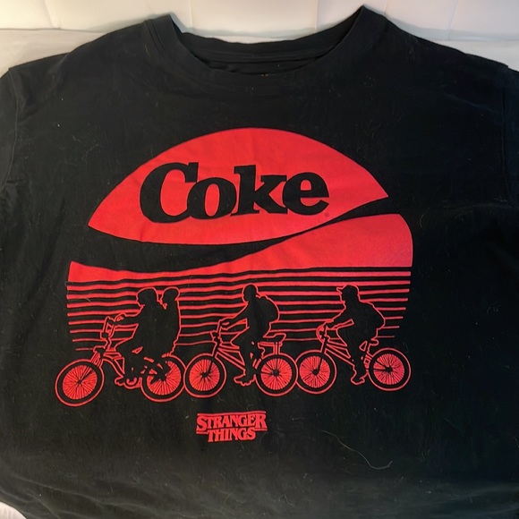 Coca Cola | Tops | Coke Stranger Things 